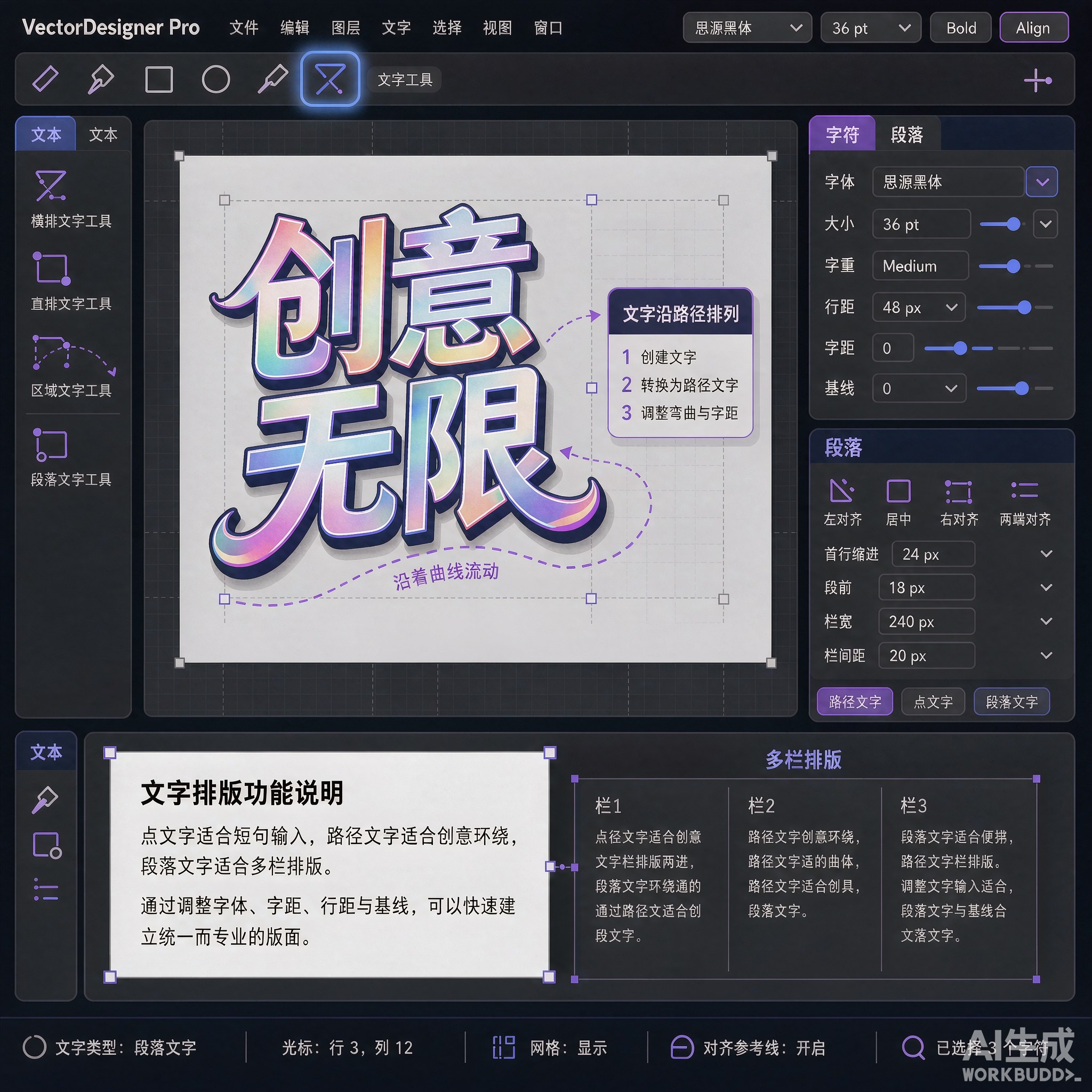 CorelDRAW功能界面